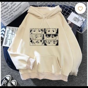 ✨🏐CREAM OFF-WHITE HAIKYUU HOODIE 🏐✨